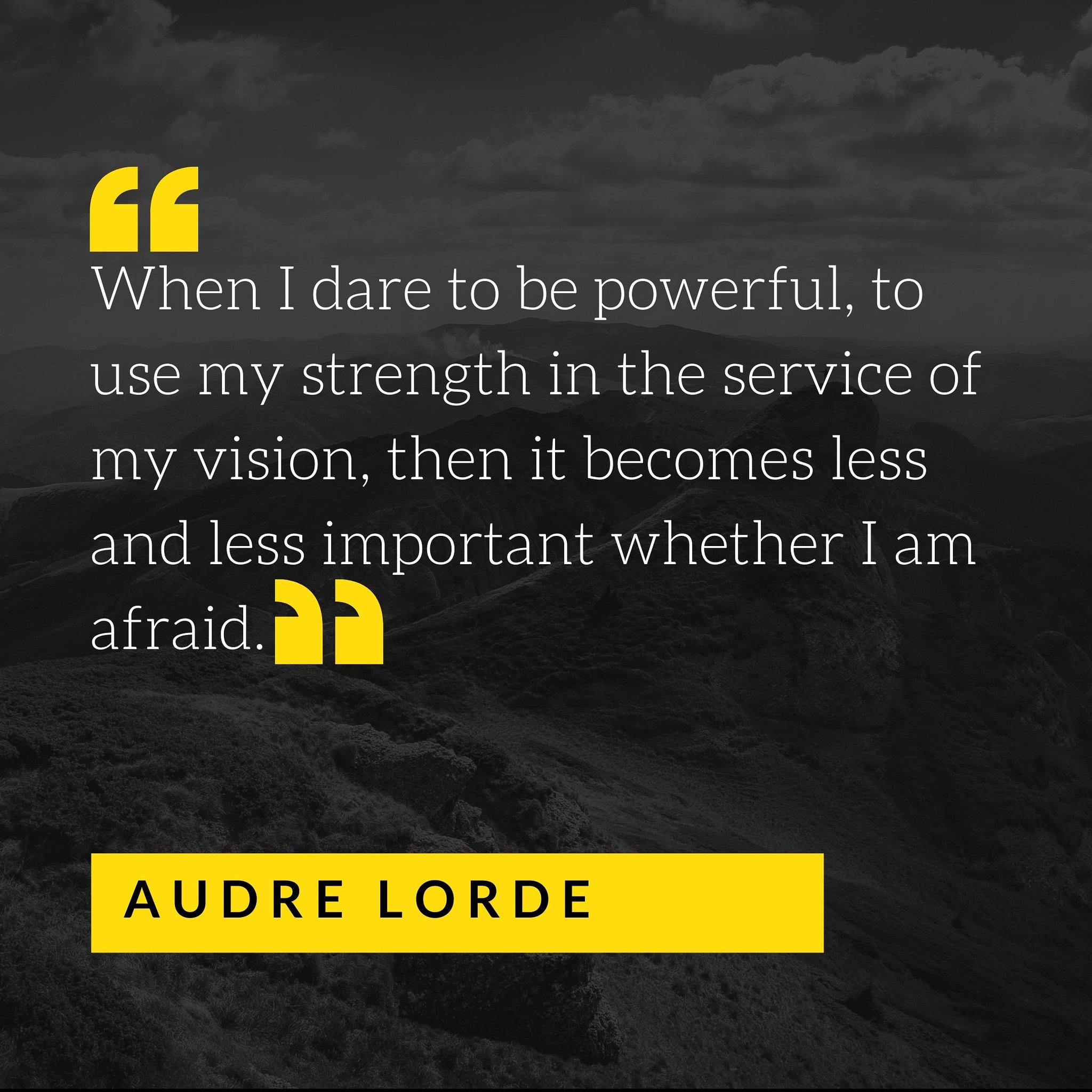 View Audre Lorde Quotes When I Dare To Be Powerful PNG