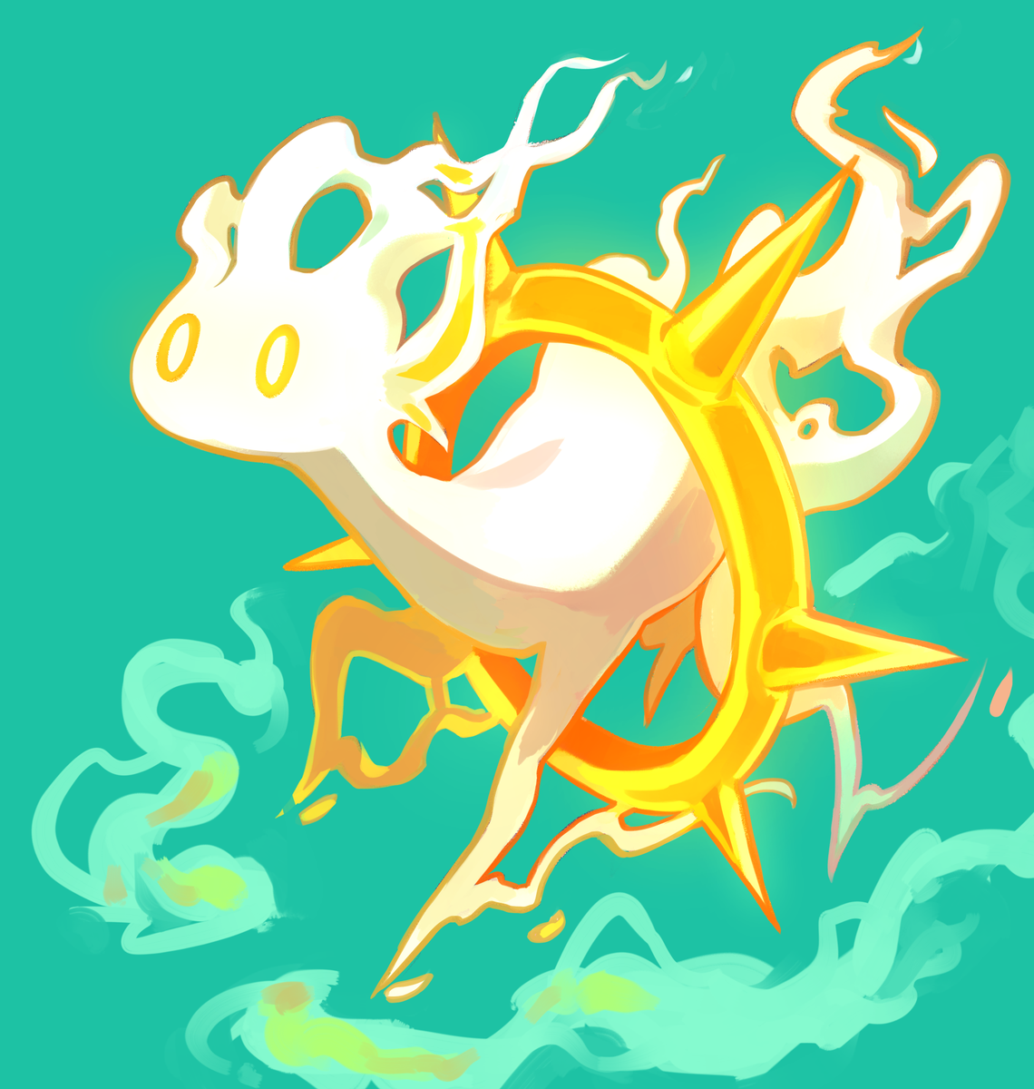 Fire_Bay's tweet photo. I love Beta Arceus 🥺 https://t.co/p7gT5to6Ww