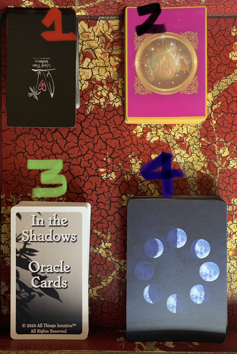 lolipop55449's tweet photo. ❤️ Msg from your person + what you need to know ❤️ 

-comment your initials and your persons intials + the deck of your choice from the pic below
(Like, comment, rt) https://t.co/toGWDyuQ4r