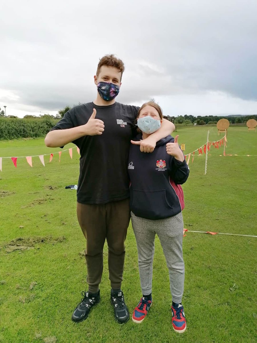 EagleBowmen's tweet photo. Welcome to Eagle Bowmen Kieren and Kate, our newest members. They also just got engaged. Congratulations. 🙂 https://t.co/hW4QsKh7vM