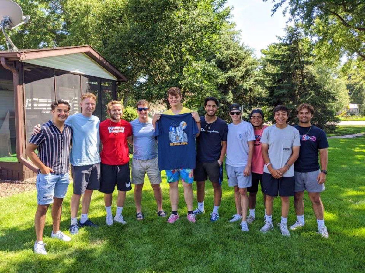 This weekend, some of the guys had a chance to go celebrate the graduation of one our newest members Cole Stahr! We all can't wait for you to join us on campus in the fall!