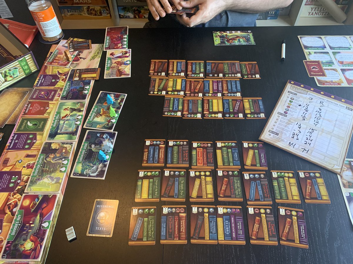 rosolute's tweet photo. Winner of Ex Libris #bgscore #boardgames https://t.co/Np8oeRV3Jn