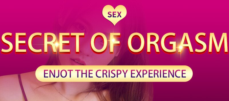 There's a lot of adjectives you can apply to an orgasmic experience, but "crispy" is really far down the list.But with this product, you will definitely ENJOT.