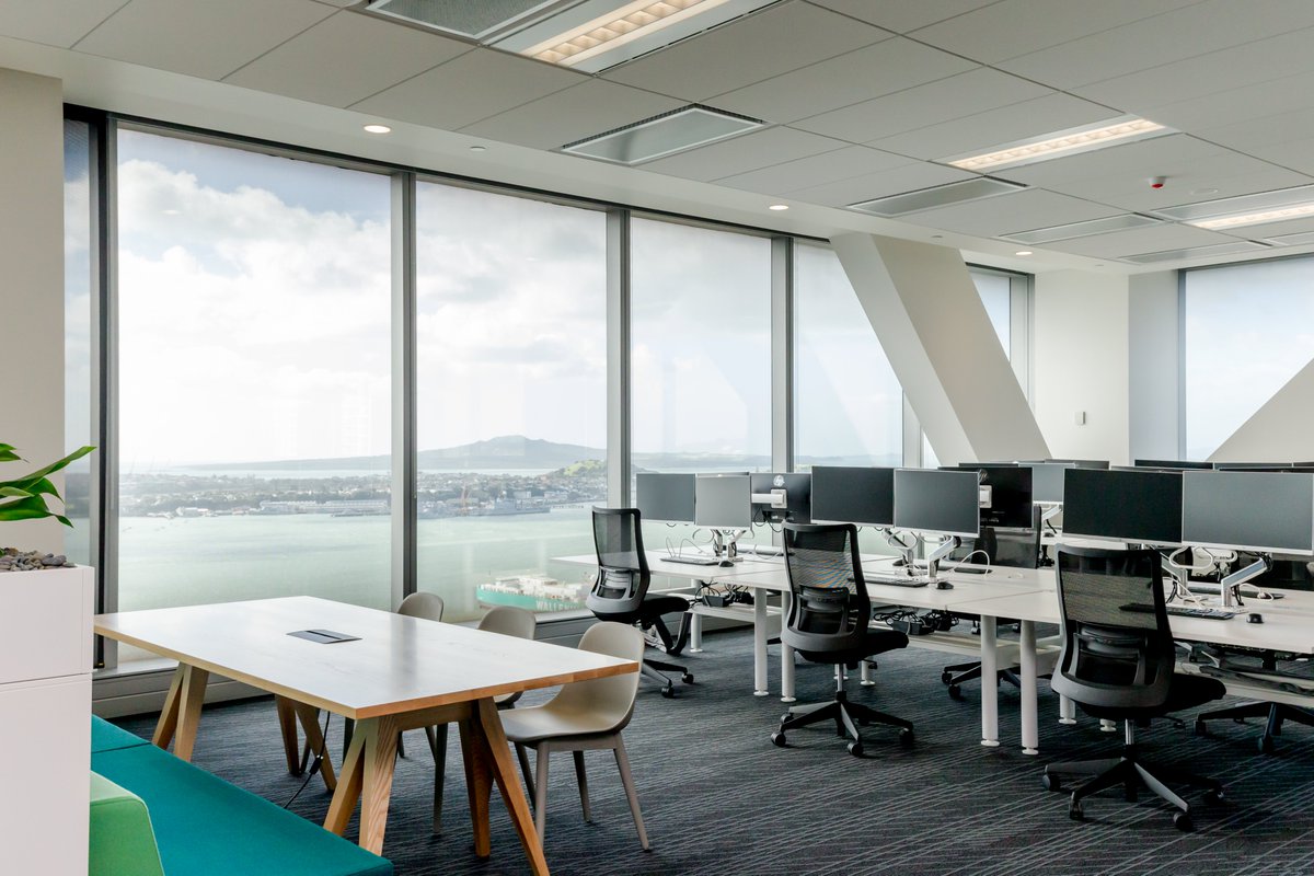 averill_mark's tweet photo. It is fantastic to be at our new home in the PwC Tower at #CommercialBay. We are excited to have a vibrant new workplace where we can bring our people and clients together in a fully flexible, collaborative and tech-enabled environment. I look forward to welcoming you all soon! https://t.co/Lr6i8xxZpw
