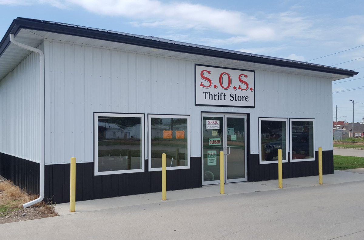 The SOS Thrift Store hours are changing!  They will now be open to shoppers and donations from 12-4pm Fridays and Saturdays.  If you can volunteer to work this coming Friday or Saturday (July 31st &amp; Aug. 1st), please sign up here: docs.google.com/spreadsheets/d…