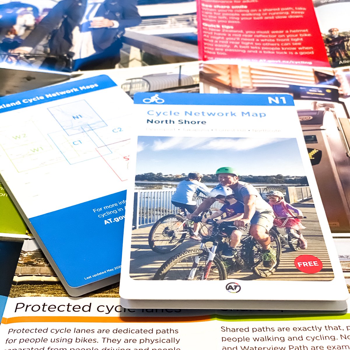 ZCARDNZ's tweet photo. Have you got your latest @Z-Card PocketMedia Solutions NZ North Shore Cycle map from @Auckland Transport? https://t.co/jZPaOkvAcf