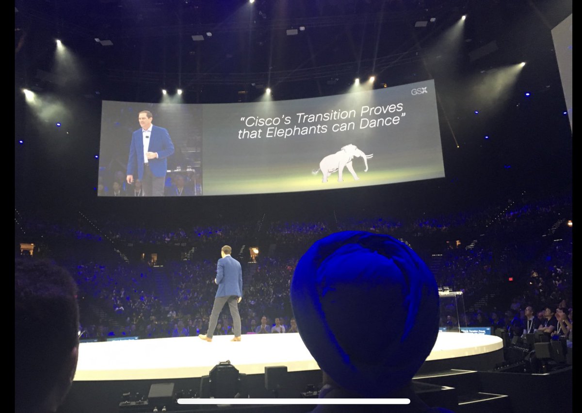 EstherAAyorinde's tweet image. Happy 5 Year #CiscoVersary as CEO @ChuckRobbins. Thanks for continuing to lead us through exciting and challenging times.