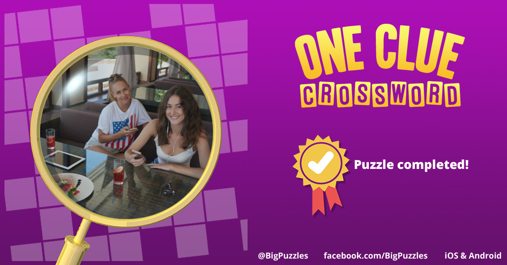 PaulaABarr's tweet photo. I completed a puzzle in One Clue Crossword. Play now for free!
https://t.co/pC5CloRKxp #OneClueCrossword https://t.co/6UzNpliywz