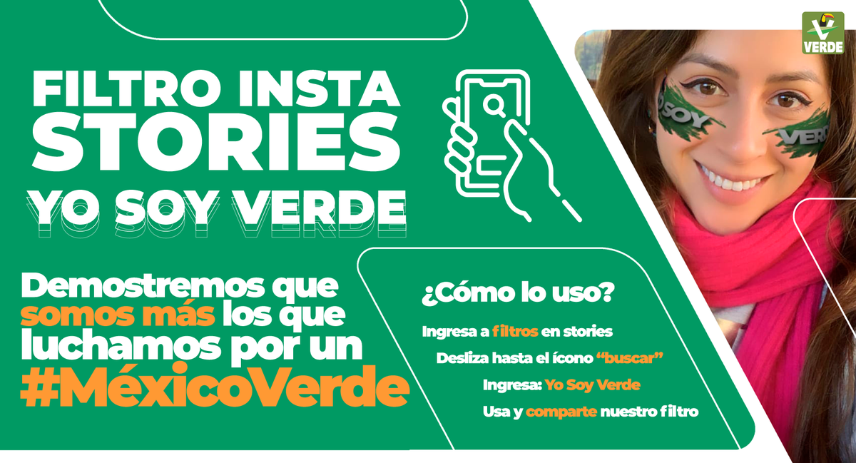 Somos más los que luchamos por un mejor medio ambiente. Usa nuestro filtro en tus historias de instagram y únete a nuestra #FamiliaVerde
Encuentra nuestro filtro, aquí: instagram.com/ar/19965014481…