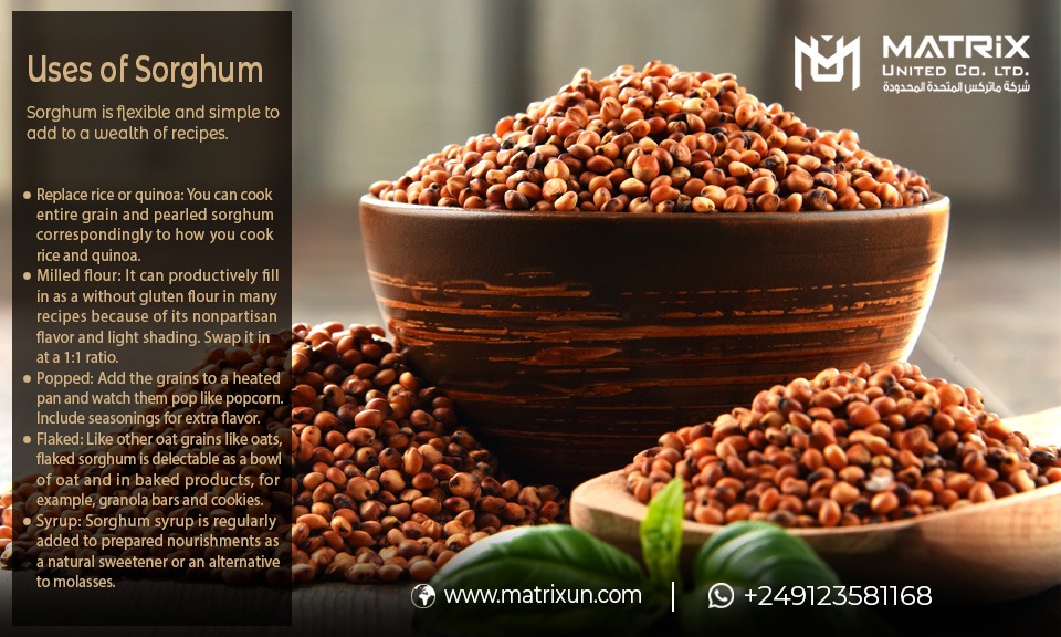matrixunitedltd's tweet photo. Sorghum is flexible and simple to add to a wealth of recipes.
.
.
.
#Sorghum #Sorghumbenefits #SorghumUses #Sorghumnutrients #Sorghumnutrition #WhatisSorghum #EatSorghum #Sorghumdiet #NaturalSorghumGrains #SorghumGrains #grains #matrixunitedofficial #Matrixun https://t.co/lULvdb4kau