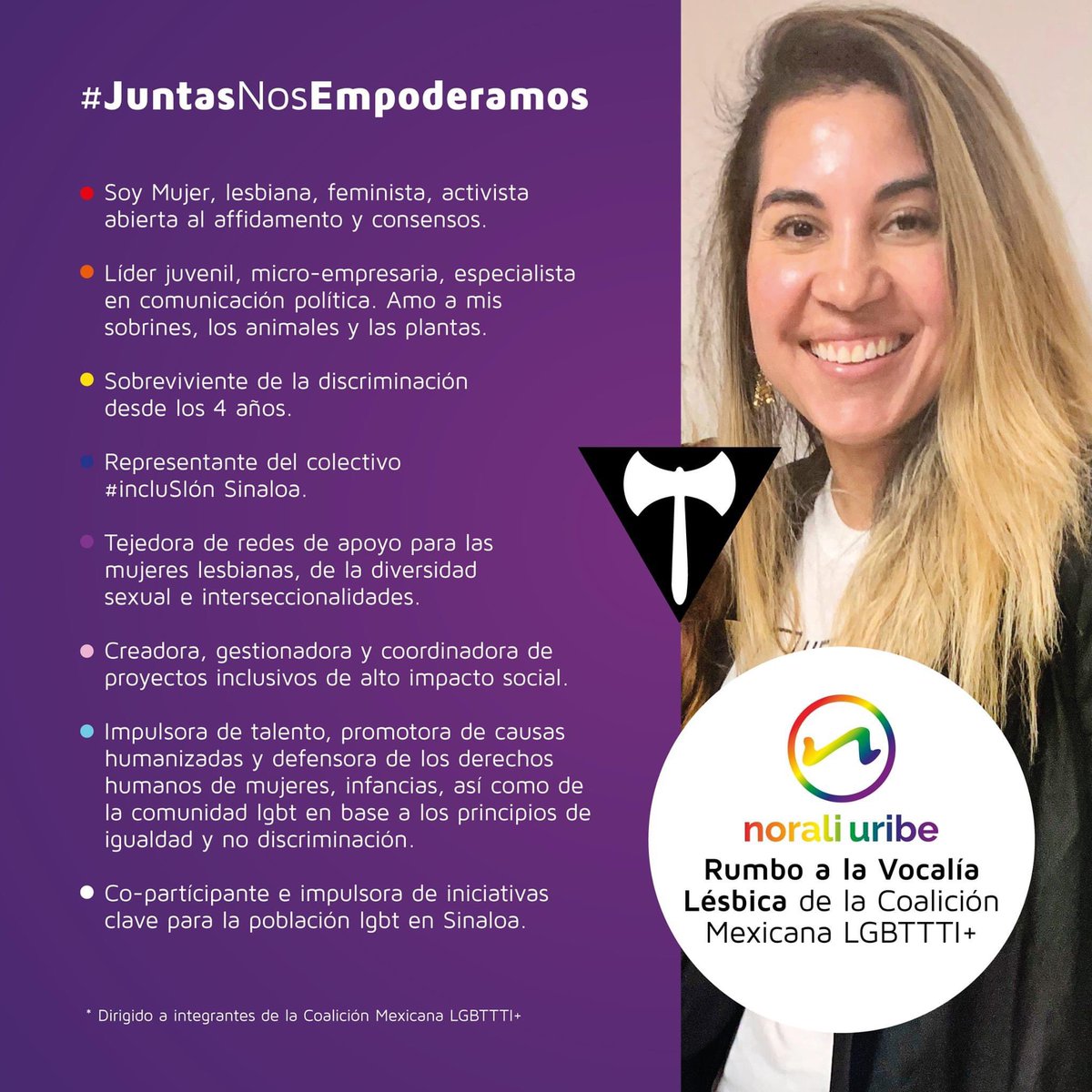 La_Nora's tweet photo. #LoPersonalEsPolítico https://t.co/V11vHyNZWe