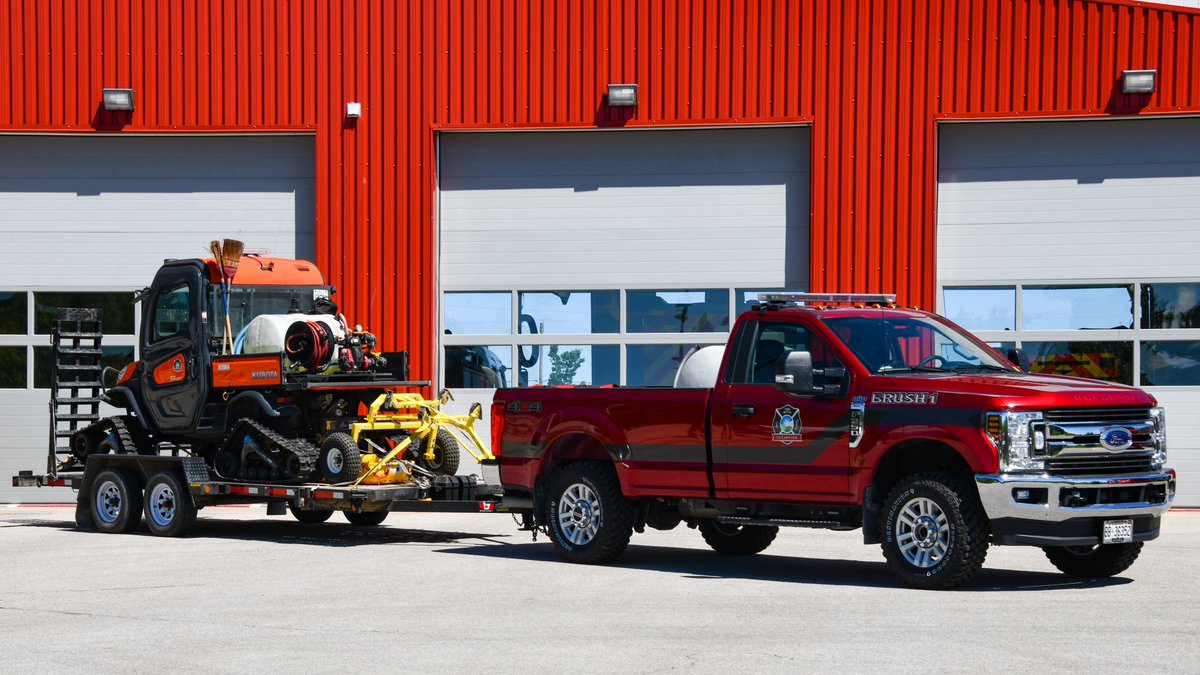 P3, T3, T4, B1, ATV1, C2 dealt with multiple hay bales on fire on Con 5 and 9/10SR.  Fire is being considered suspicious with obvious ATV activity in the area.  Please contact myself or OPP if you have any information