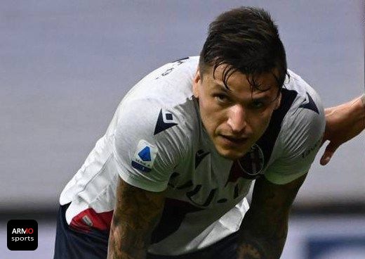 ARMOSportsPy's tweet image. Ingresó al final del partido!

Bologna (POS° 10/20) de local con Federico Santander ingresando al minuto 79', le ganó por 3 a 2 al Lecce, por la fecha número 36 de la Serie A 🇮🇹

Obs: La imagen es del partido anterior contra el Atalanta