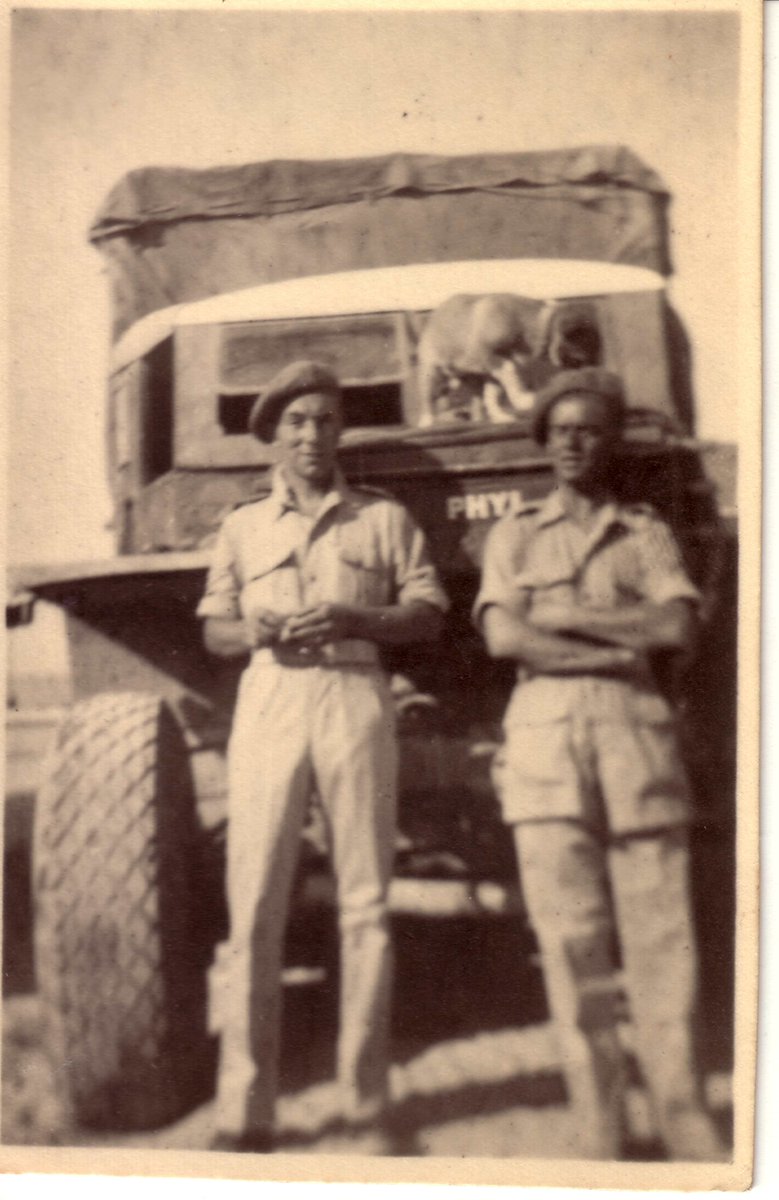 This all happened on her 21st birthday.("I got machine gunned too, you know!", she'd tell Grandad)