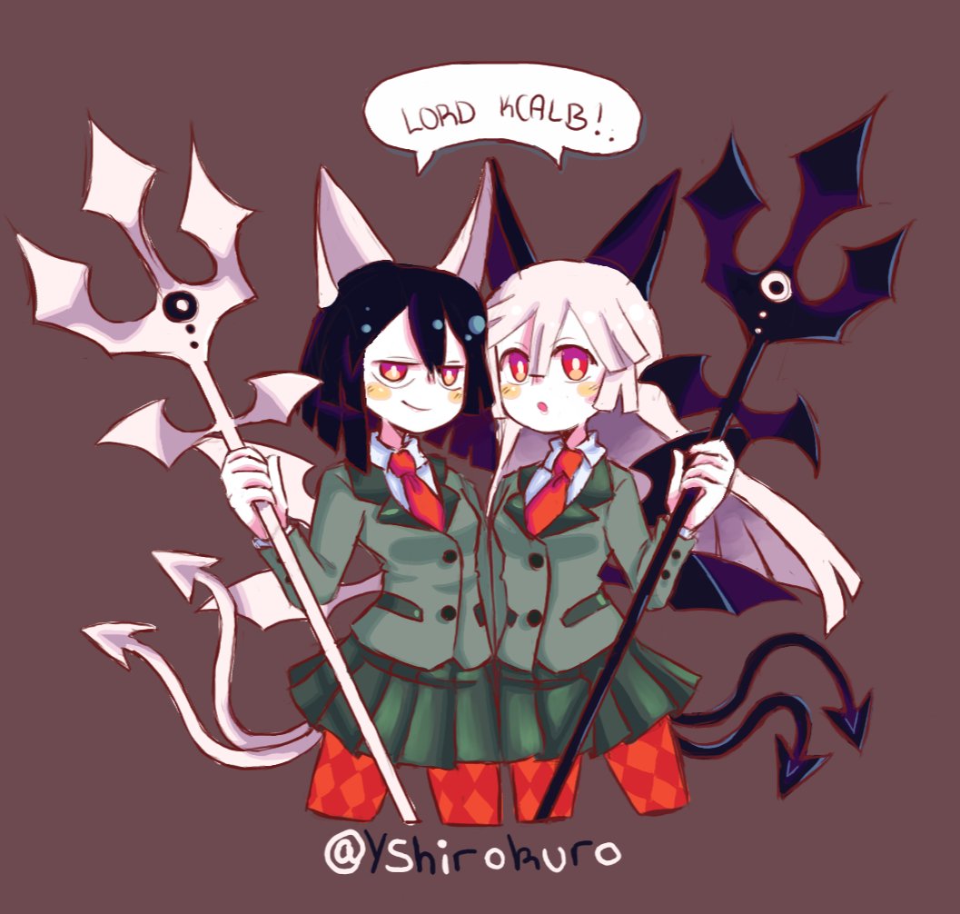 YShirokuro's tweet photo. Some more funamusea Drawpile Doodles that I'll probably never finish 🙈
Arbus and Ater, Reficul and Sin, and Shilouette again 💕
#funamusea #thegraygarden #Refisin #海底囚人 https://t.co/iaJSUqUIT1