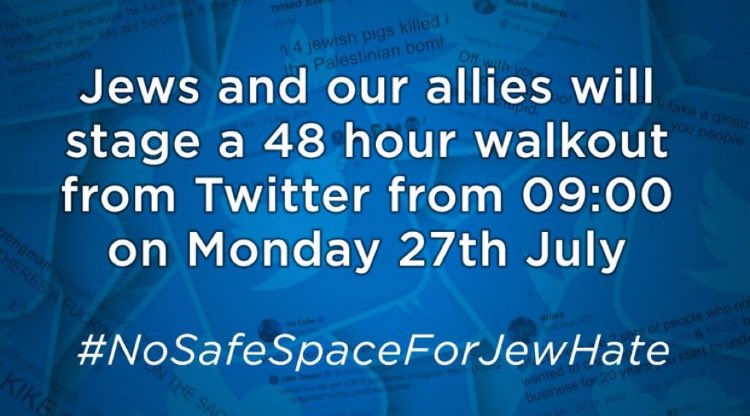 DannyBeckerUK's tweet image. It has been an externally upsetting and triggering day for me, processing the anti-Semitic tweets. I am a proud Jew, that will not tolerate this hate. I will be off twitter for 48 hours. Please join me. #NoSafeSpaceForJewHate