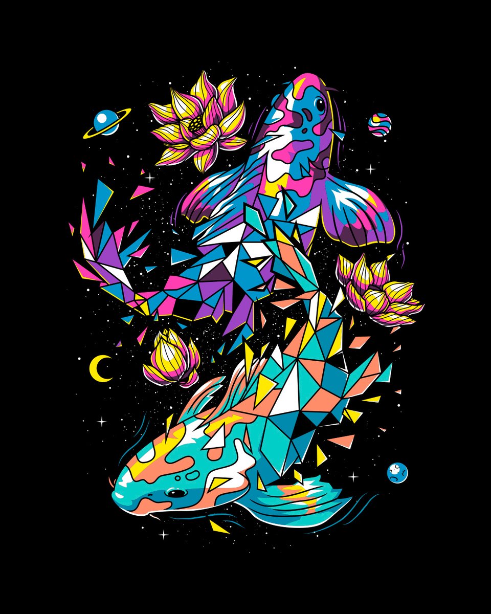 INTOTHEAM's tweet photo. Playing koi with this week's #designpreview. Caption it below ⬇️ https://t.co/B4io7dgXTU