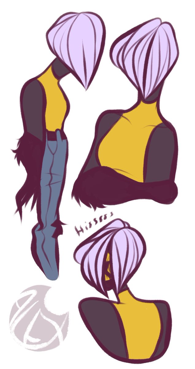 trash_alexander's tweet photo. I made the Eldritch monster lady first and then the lion baby
They're dating! Both are trans lesbeans
I don't know what to name them so if you have suggestions- https://t.co/8oy73dz8ag