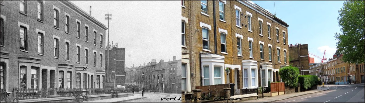 RobbsKurt's tweet photo. King`s Cross Road`1907-2020-These 5 Houses Date From 1874-hundreds more-https://t.co/YW4irn6bZj #oldlondon #islington https://t.co/g7EJOApz8H
