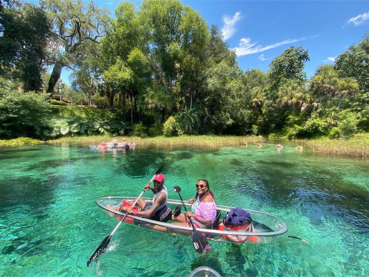 GetUpAndGoKayak's tweet photo. We’ll let you in on a little secret 🤫 Paradise can be found at Get Up And Go Rainbow Springs! https://t.co/ssHZ76lIE7