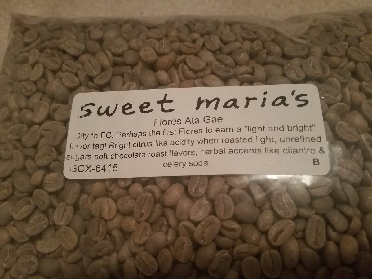 MattsCoffeeTalk's tweet photo. @sweetmarias coffee going to get beautified by @behmor. https://t.co/kNSGOR9FO6
