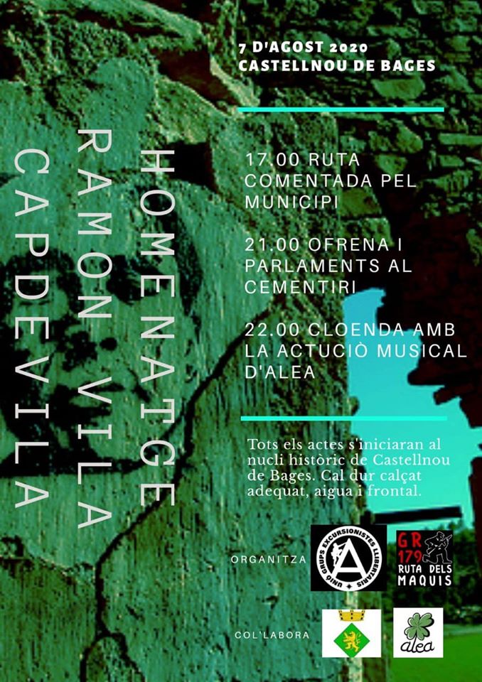 Marxa-Maquis a l'agost:
#CastellnouBages
#Berga