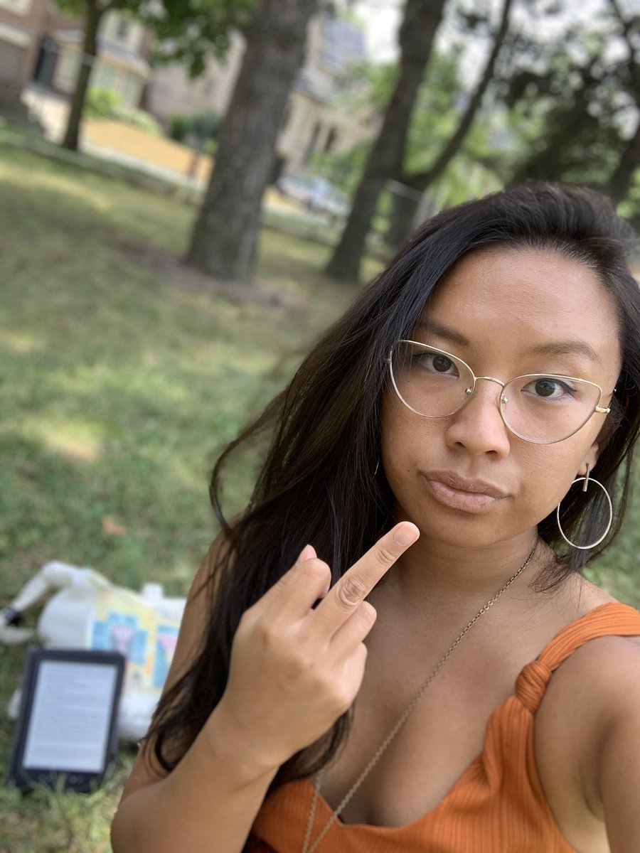 A THREAD!! HOW I FEEL WHEN I AM THREATENED TO BE REPORTED TO THE POLICE AND TOLD TO GO BACK TO CHINA FOR QUIETLY READING IN A PARK. Full video of the harassment on my IG   https://www.instagram.com/p/CDG0gk3JyQN/?igshid=xwrqyltt61uq