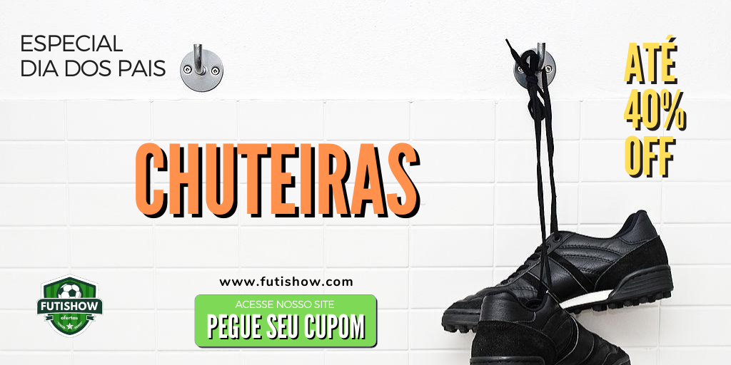 FutiShow_2's tweet photo. 🔥 Especial Dia dos Pais.

Presentei seu pai com um chuteira nova.

Aproveite nossos cupons com até 40% de desconto nos mais diversos modelos de chuteiras.

Acesse no site e pegue seu Cupom agora mesmo 😃

🔥 https://t.co/7UJC2Rd4Tx

#chuteira #futebol #diadospais #futishow https://t.co/XWqz9PG7Ve