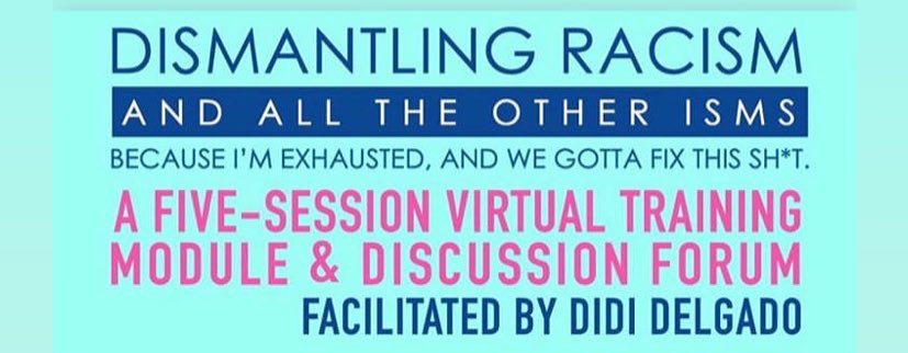 BLMCamb's tweet photo. Join @TheDiDiDelgado for an interactive class and discussion forum on dismantling oppression in the new era of resistance.  Nandi K, a southern born, queer, non-binary Artist, and activist will be the special guest facilitator. 

Grab your ticket here https://t.co/dlBiSUSOXl https://t.co/iw38ljHqyB