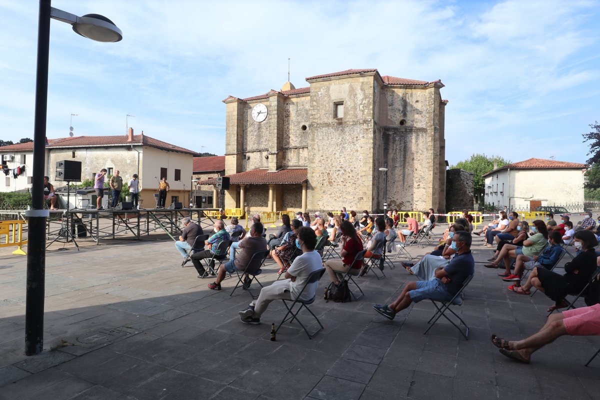 noaua's tweet photo. #Zubieta Kultur Biran! Asteburuko ekitaldiak ere prebentzio neurri zorrotzen artean:
https://t.co/iHEE4EpNYd https://t.co/MDmcpp5awT