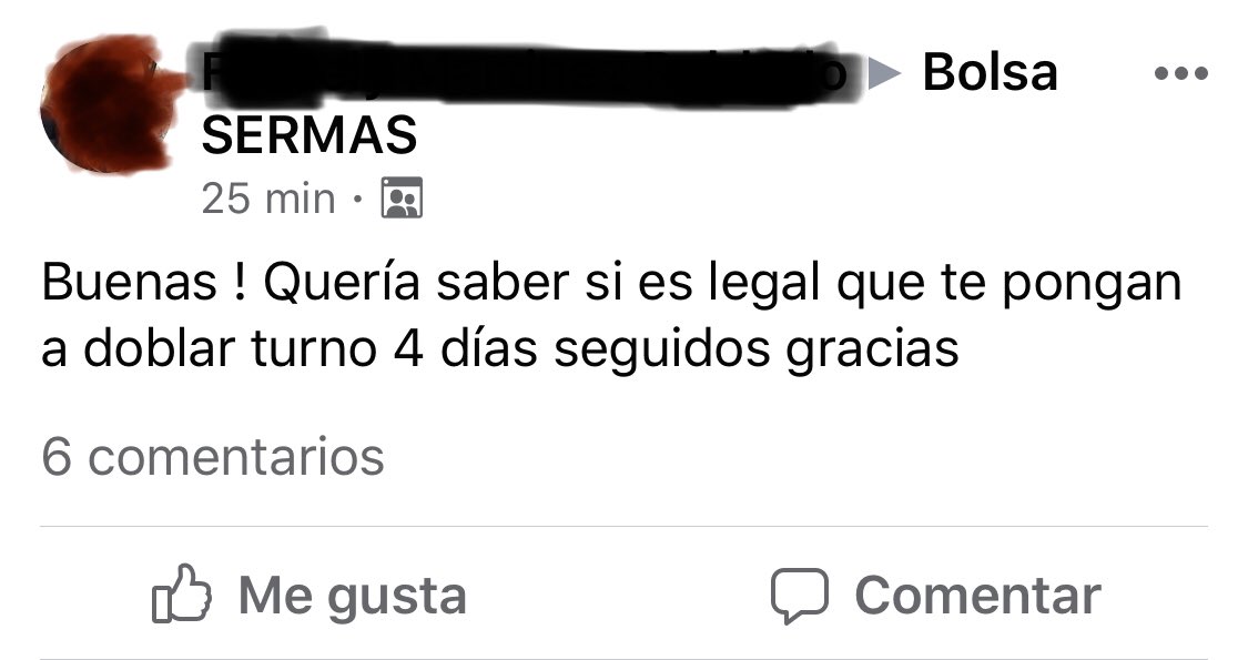 Por favor, no dejéis que os hagan esto.
NO os pueden obligar a doblar. Las posibilidades de que cometáis un error se disparan, y si sucede os dejarán solas porque la orden de doblar nunca te lo dan por escrito.