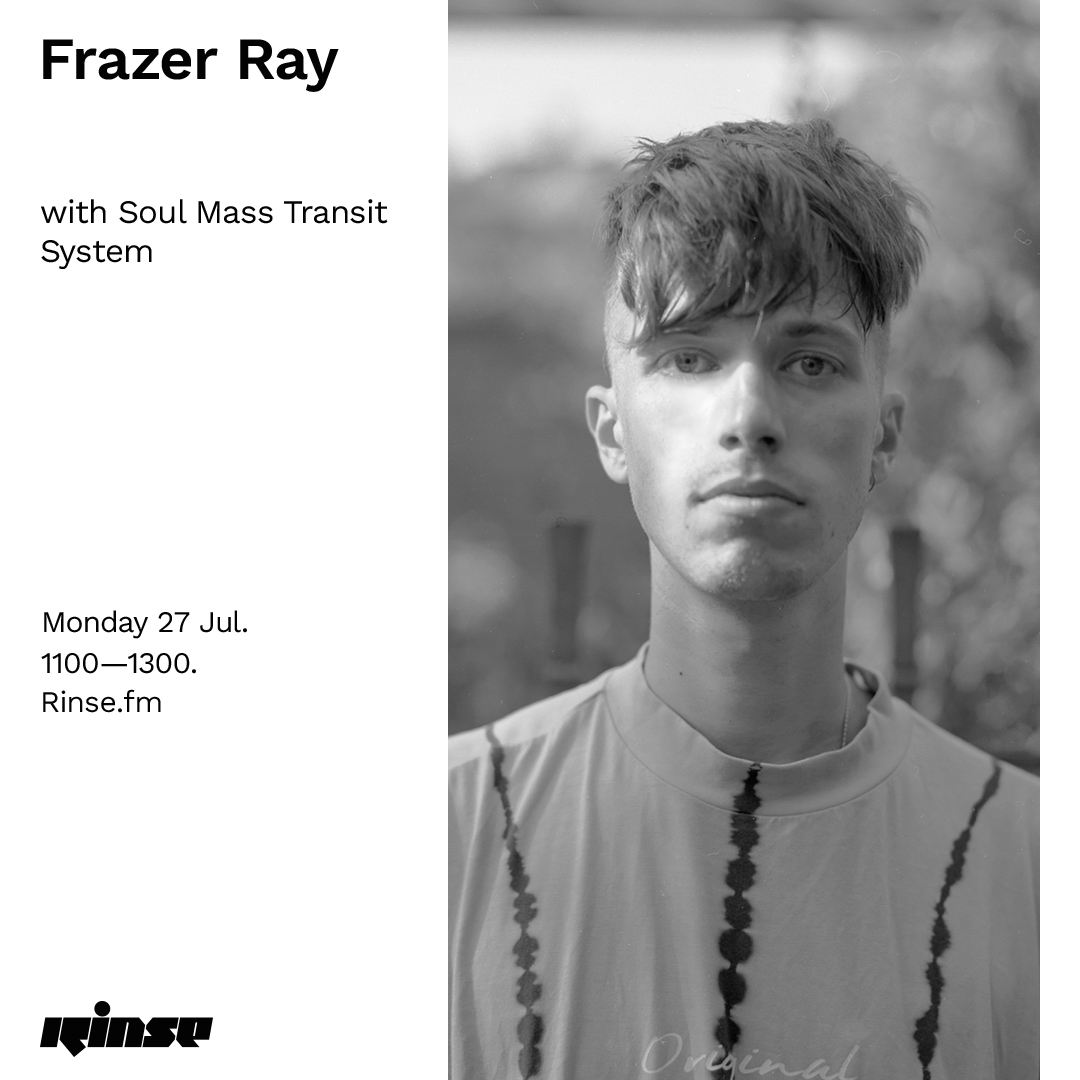 RinseFM's tweet photo. Up next at 11AM it's #FrazerRay with #SoulMassTransitSystem on https://t.co/Q0ed1kLtwe + 106.8FM
#RinseFM https://t.co/vlcLLH58Ot