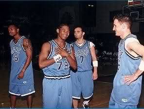 Usher is good friends with Justin/NSYNC and has attended every one of their “Challenge for the Children” events since 1999.