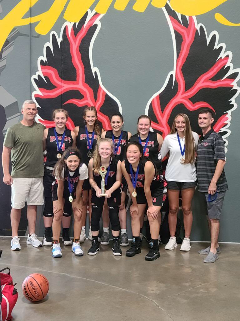 Got it done. Extremely proud of this group. Had some big tournaments planned but got thrown some curveballs. Finished our season 19-1 overall. Extremely excited for next year!! <a href="/thelizsheehan/">Liz Sheehan</a> <a href="/WorldExposureWB/">World Exposure Report Women’s Basketball</a> <a href="/haileyshannon28/">Hailey Shannon</a> <a href="/ericjudd21/">Eric</a> <a href="/ashton_judd/">ashton judd</a> <a href="/casshambelton/">cassidyhambelton</a> <a href="/woolsey_abby/">abby woolsey</a>