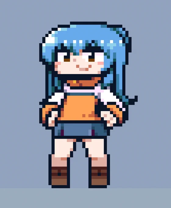 おひさしドット絵 