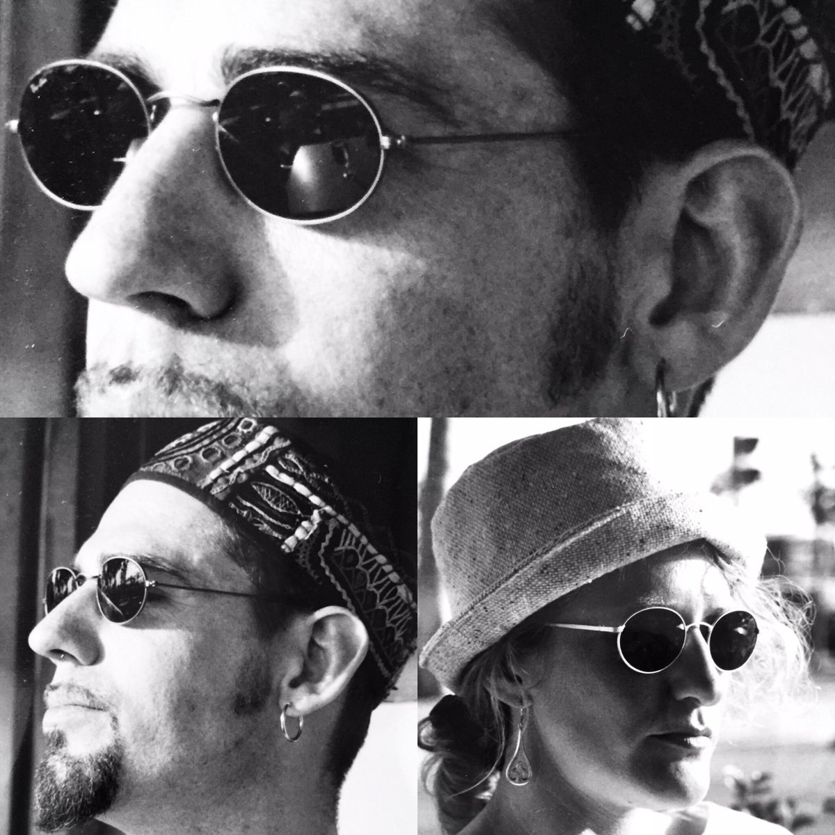 Hatdandy's tweet photo. OLD SKOOL NELLYTHEHAT
.
Liking the hippie mystic east slacker vibe from way back when..... #Barcelona 1995 first trip abroad  with Mrs NTH - still got that bucket hat!! #Hatdandy #hat #hats #cap #caps #mirrorcap #buckethat #1990s #Barcelona #rayban #goatee #beard #youngerself https://t.co/HMtQGZ2aCg