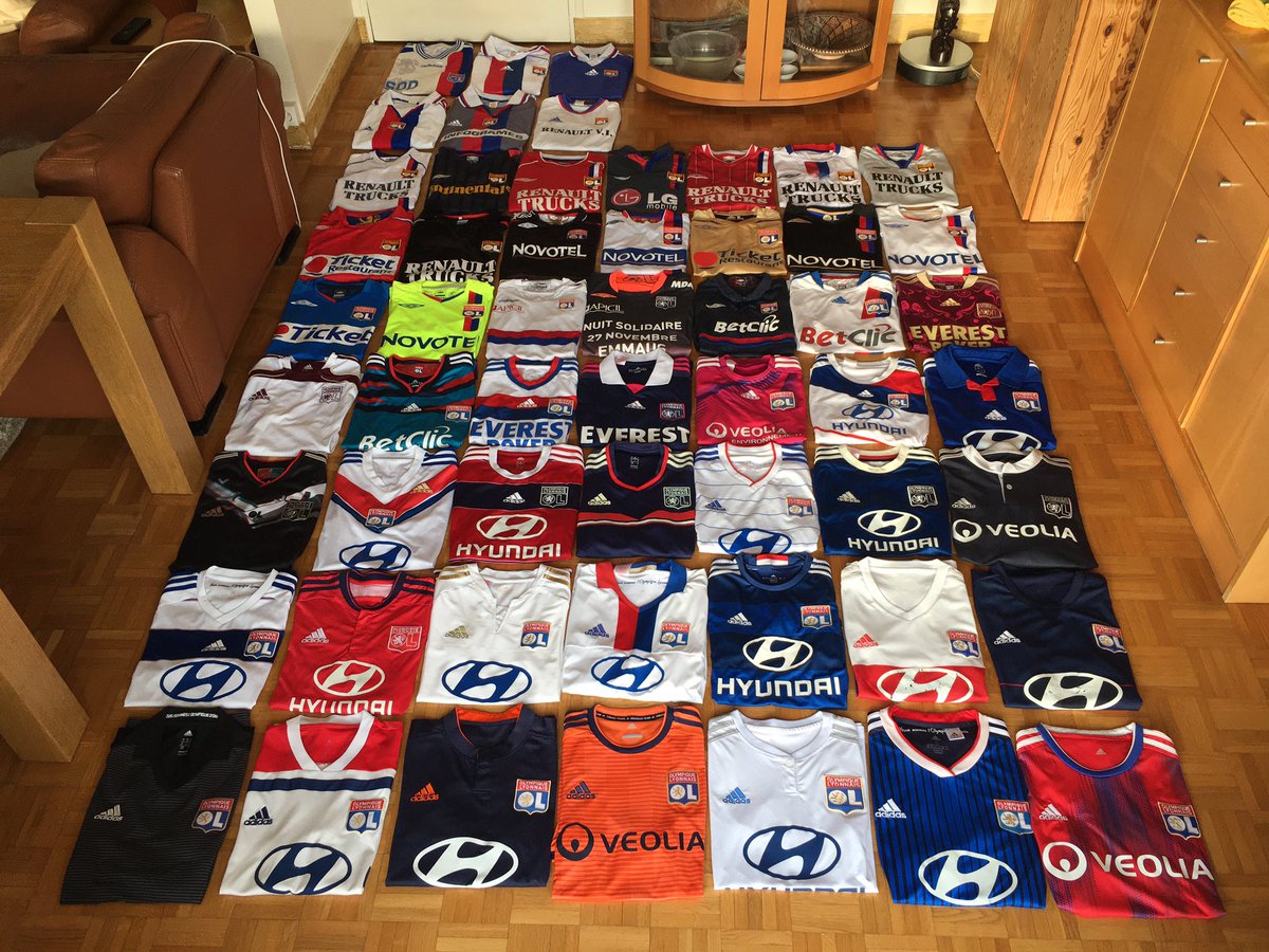 LouisOdonovan's tweet photo. 55 maillots pour ma collection 🦁
Et ce n’est pas fini ! 
Allez l’OL ⚽️ https://t.co/FRoYXoF0zA