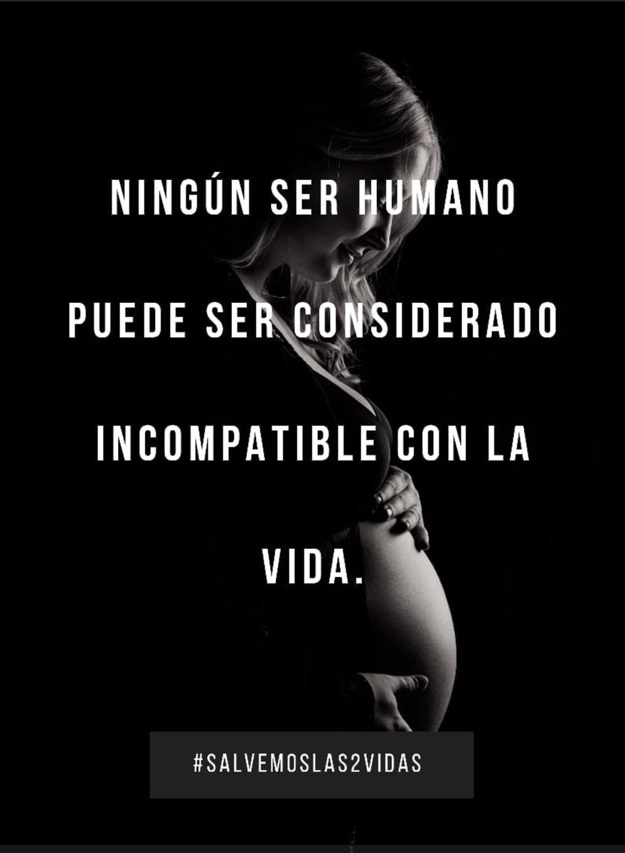 gloriavdelc's tweet photo. según el #ProtocoloILEgal si te enteras que tu hijo tiene Síndrome de Down con 7 meses de embarazo, podes abortar sin problema y te lo pagamos entre todos. Me hace acordar a ciertos postulados nazis #SiNoVetasNoTeVoto @horaciorlarreta @diegosantilli @PatoBullrich @alferdez https://t.co/FLaW8ohzpx