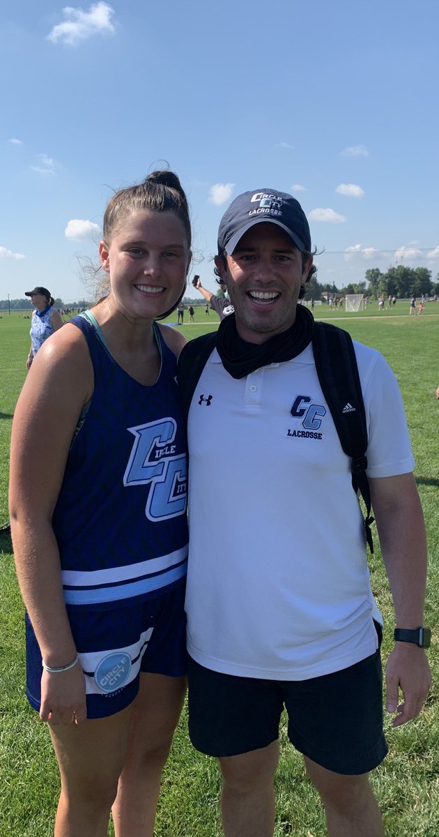 fearnotbelieve's tweet photo. For the 5th summer straight, I was able to watch @CircleCityLax teams play summer lacrosse.  I want to thank @CoachNickEstey for teaching my girls, @peri_darmofal  and @eledarmofal , to be better players, better teammates and better humans. #PlayWithTheBest https://t.co/l7mcuh6Ecm