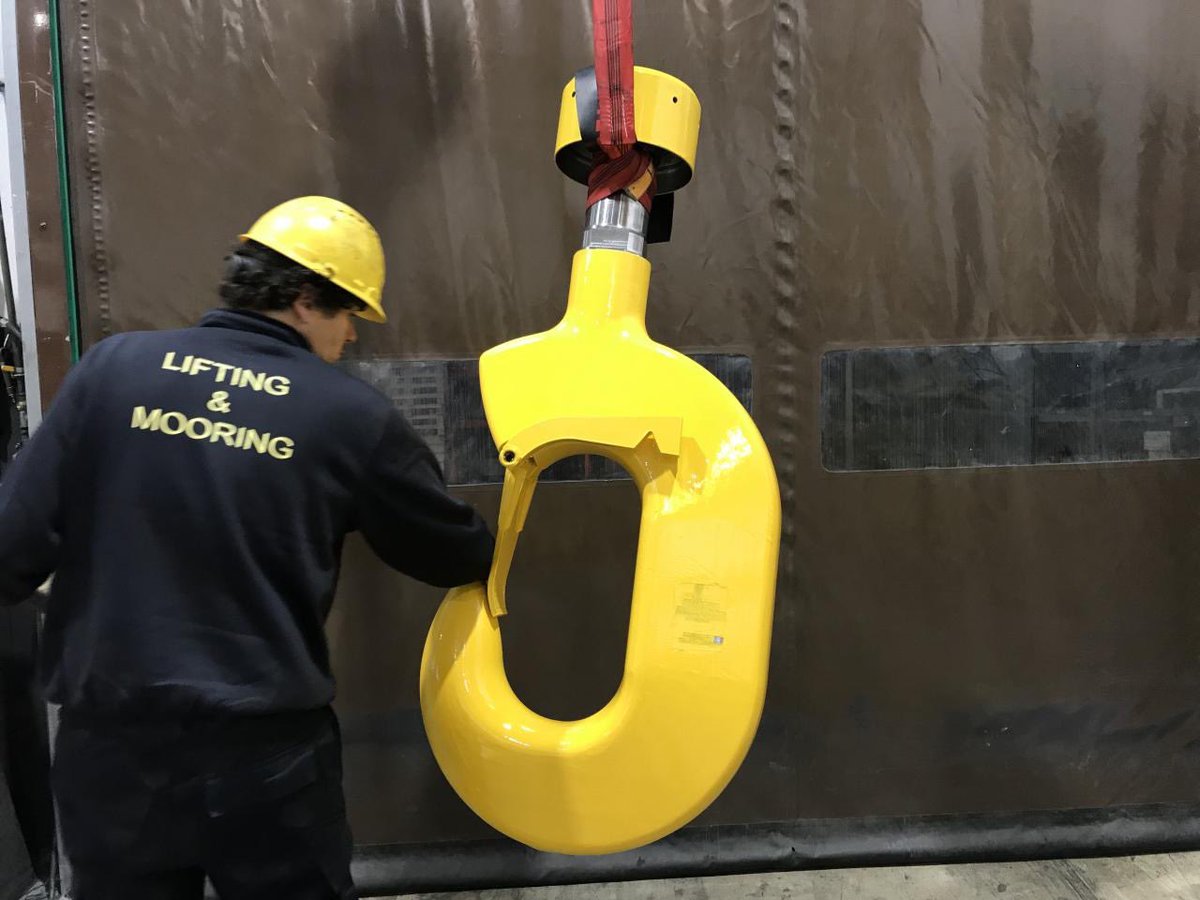 IrizarForge's tweet photo. Special hook for the steel making industry, with a lifting capacity of 50t. Manufactured and tested in #IrizarForge. Inspected and certified by #BureauVeritas.
#forge #cranehooks #onshore #steelmaking https://t.co/WQf7WkQnPa