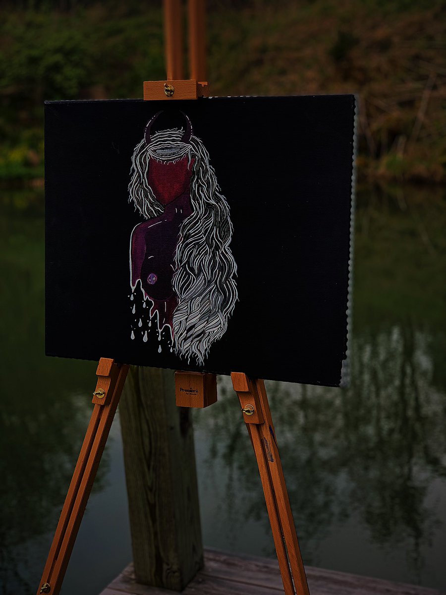 funeralbelleart's tweet photo. Did you know for the small price of 

$0.00 

You could rt my artwork and help me find my next customer? Cool right🌿
(Link in bio) https://t.co/5Y8cpJG41S