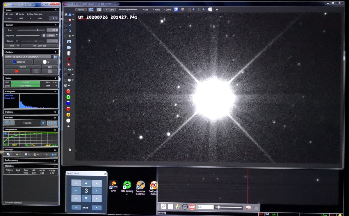 HOT TIP:When focusing, always use stars with cool names.Followers, meet Nunki.Nunki, followers.