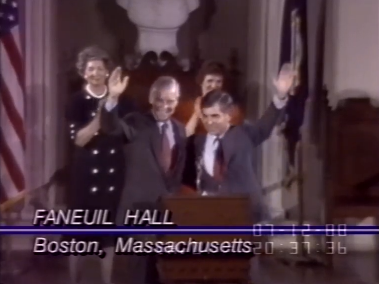 1988 (D): Michael Dukakis on how he came to select Lloyd Bentsen https://www.c-span.org/video/?c4895196/user-clip-michael-dukakis-selecting-lloyd-bentsen-1988"Had I been able to do a better job in that campaign, I think Lloyd Bentsen could have made the difference." Dukakis said Gore, Gephardt, Glenn, Jackson also were under consideration.