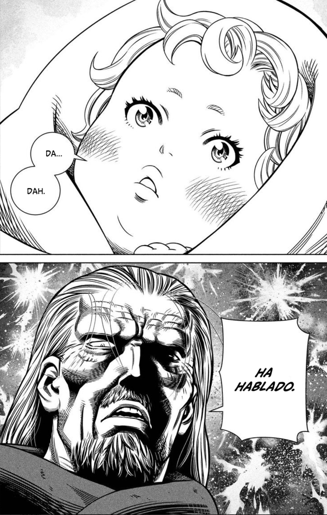 AEW • 金木 研 • Real Madrid🇪🇦 on X: "After several months of waiting, I was  able to read chapter 174 of the Vinland Saga manga🔥🔥💙😭😭.In this image,  #Halfdan reacts that way