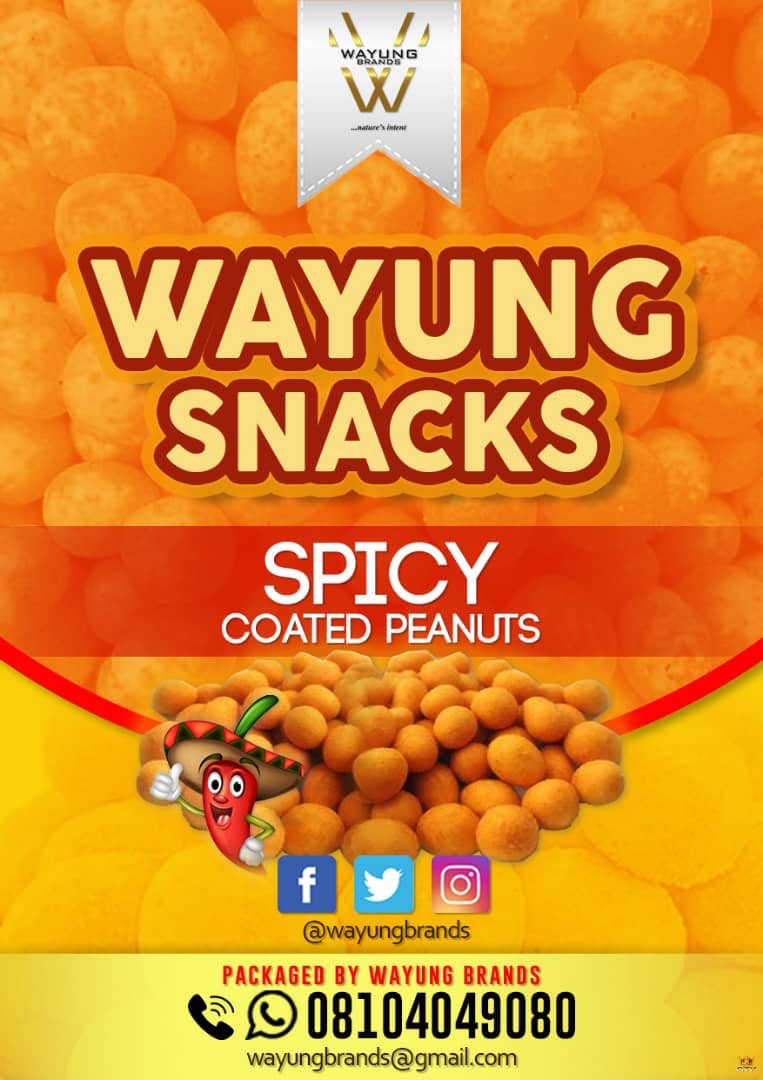 wayungbrands's tweet photo. Super excited to introduce you to our new flavours, available to order now #Crunchy #Chocolate #Coconut #Honey #Spicy #coatedpeanuts #wayungbrands #wayungsnacks #naturesintent #AbujaTwittercommunity https://t.co/rXhbfL5cRD