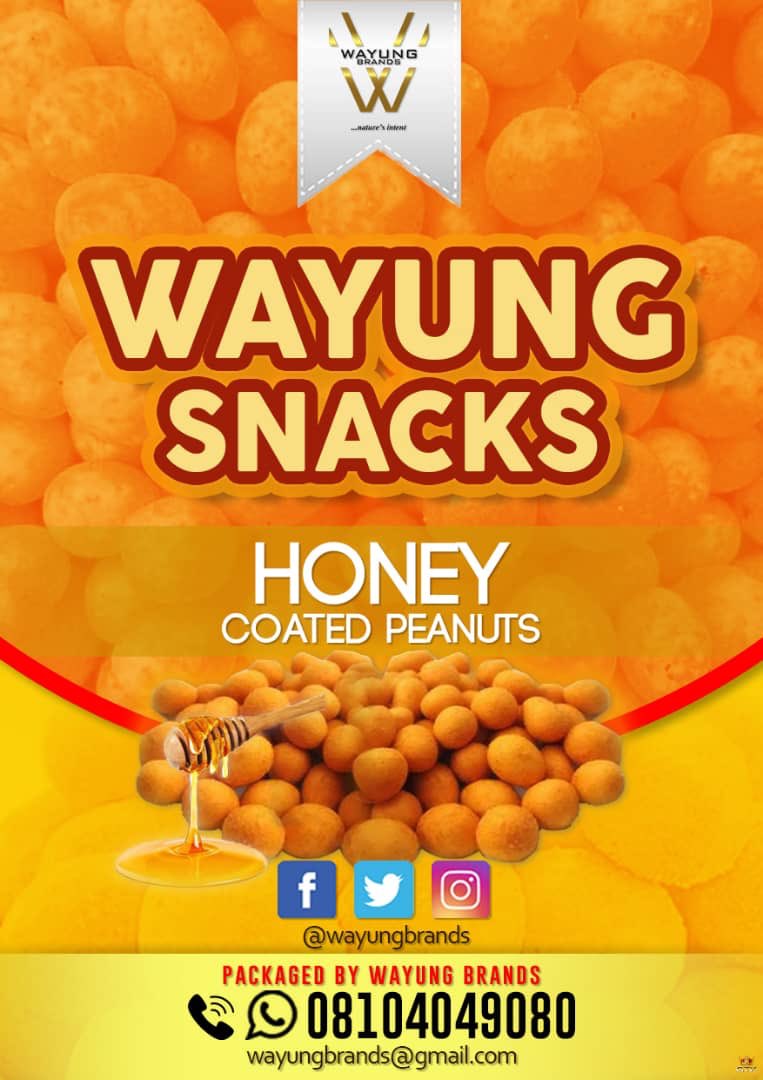 wayungbrands's tweet photo. Super excited to introduce you to our new flavours, available to order now #Crunchy #Chocolate #Coconut #Honey #Spicy #coatedpeanuts #wayungbrands #wayungsnacks #naturesintent #AbujaTwittercommunity https://t.co/rXhbfL5cRD