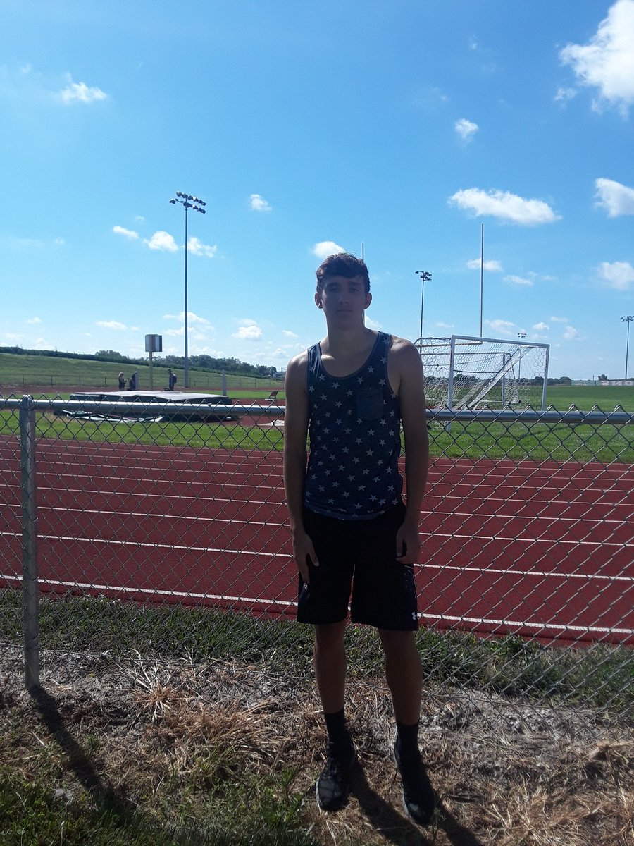 SolastaTravel's tweet photo. A win for @DanteCox_21 today (in his first official competition since Jr Olympics last year)  6'6" again! https://t.co/EnXer2xixo