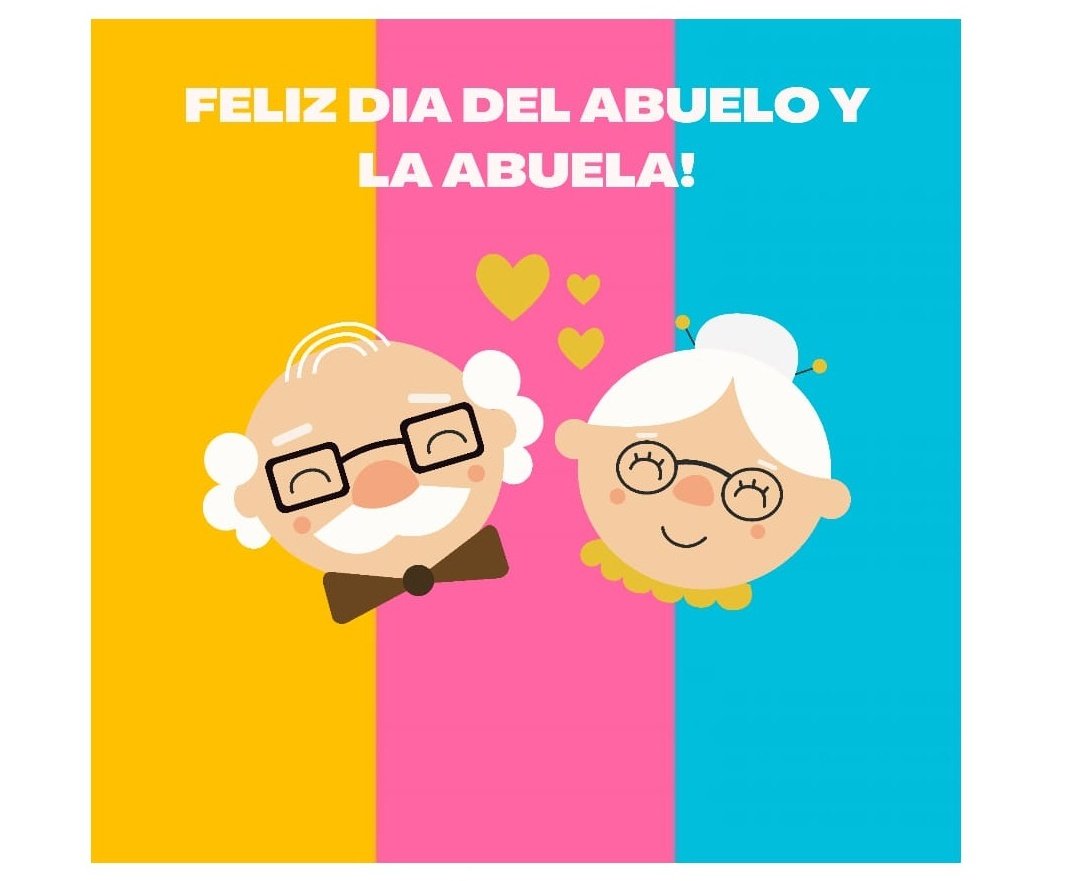 Hoy más que nunca cuidemos a nuestros abuelos , para que cuando todo pase podamos volver a abrazarlos , volver a escuchar sus historias y disfrutar de su amor . Feliz día 👴❤️👵