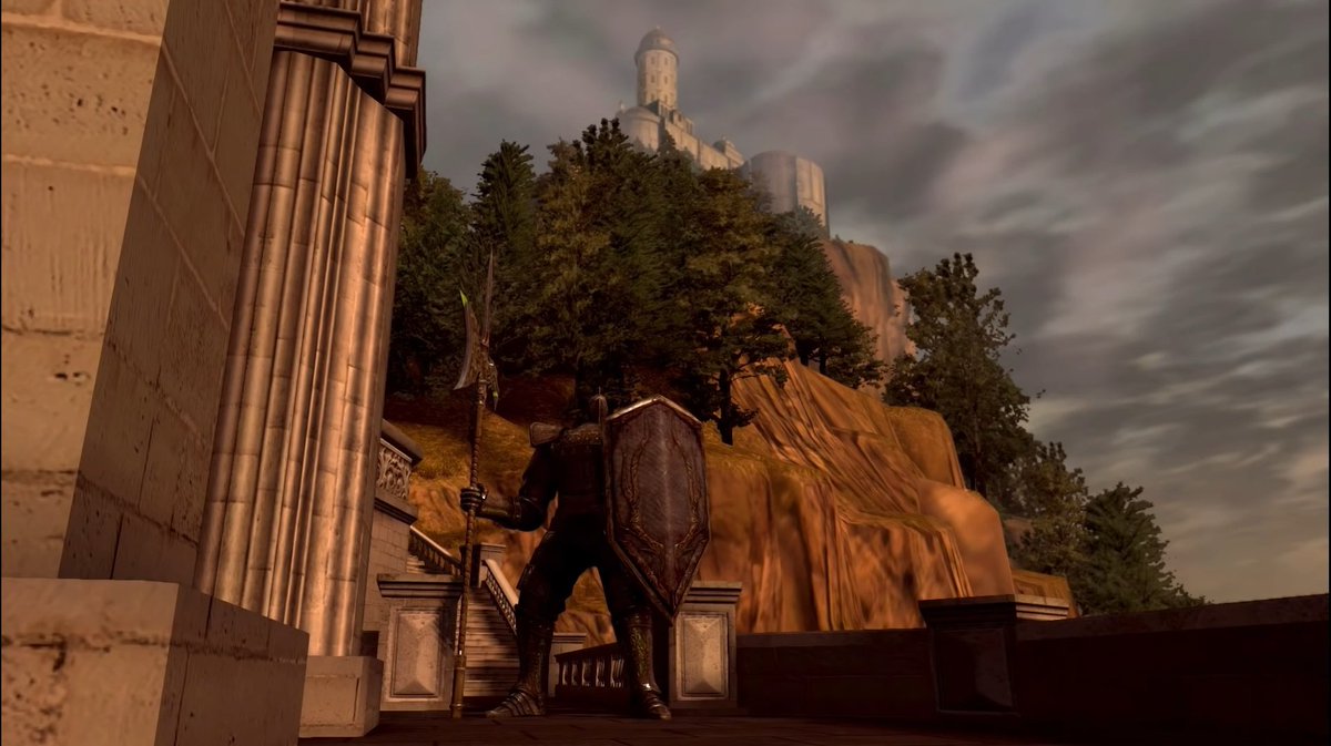 فعلى سبيل المثال بأمكانك رؤية منطقة Duke's archive من مرحله مبكرة جدا في اللعبه، كذلك تستطيع رؤية شجرة ال Great hollow من منطقه firelink shrine والكثير من الاماكن الاخرى التي يمكن رصدها من بعيد بشكل مبهر