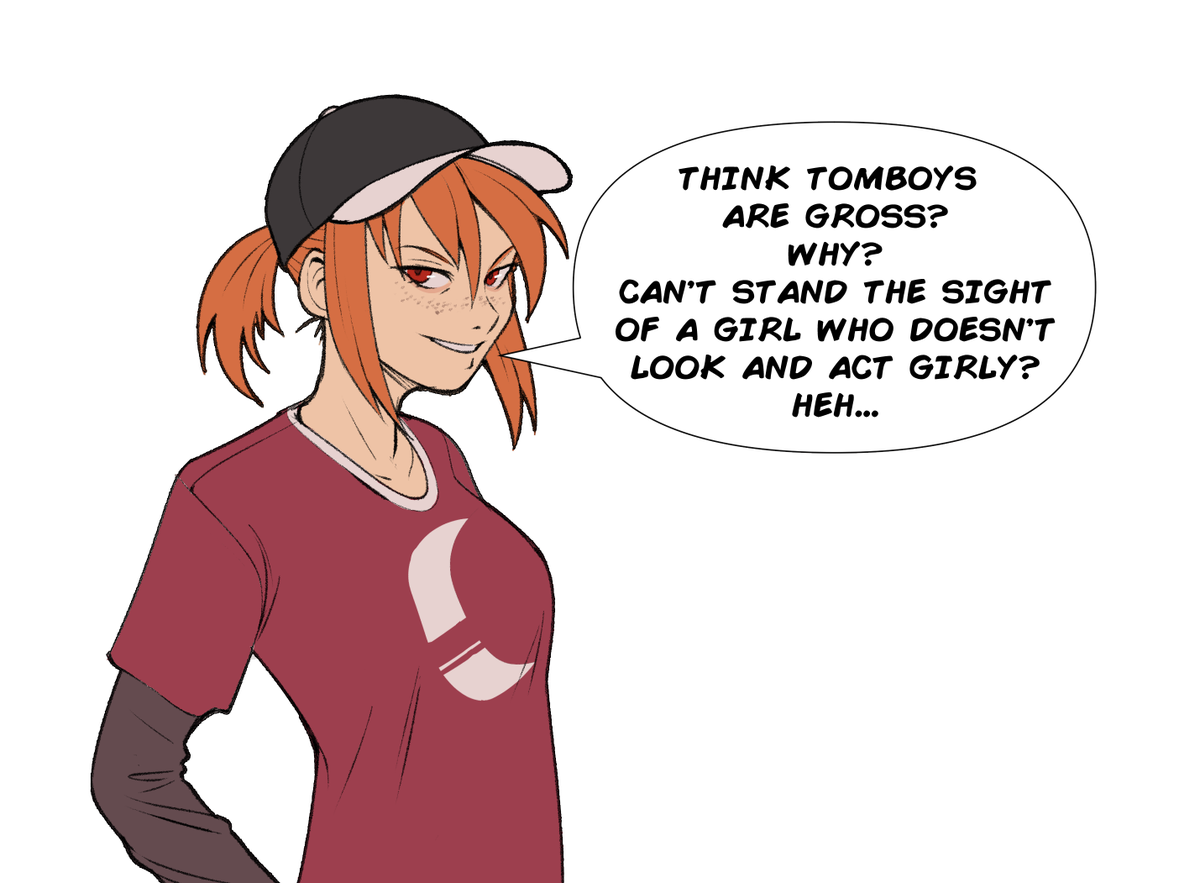 "The tough girl"

Illustrations of my character Ember. 